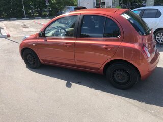 2008 Nissan Micra III (K12), оранжевый, 430000 рублей, вид 5