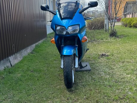 1999 Honda VFR 800, голубой, 340000 рублей, вид 1