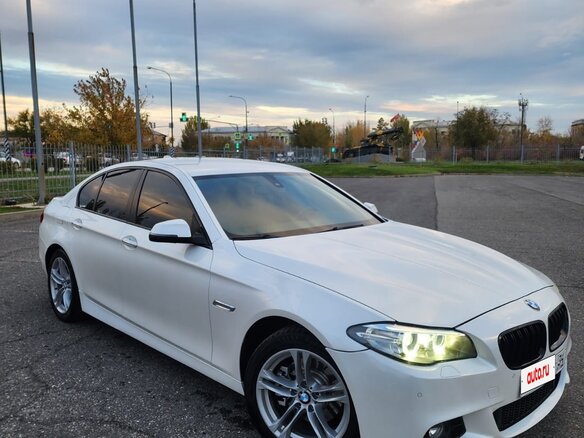 2014 BMW 5 серии 520d VI (F10/F11/F07) Рестайлинг, белый, 2300000 рублей - вид 2