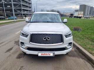 2019 Infiniti QX80 I Рестайлинг 2, белый, 4999998 рублей, вид 2