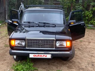 2007 Lada (ВАЗ) 2107, чёрный, 300000 рублей, вид 1