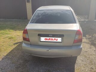 2008 Hyundai Accent ТагАЗ II, бежевый, 260000 рублей, вид 2