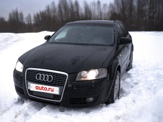 2007 Audi A3 II (8P) Рестайлинг 1, чёрный, 850000 рублей, вид 1