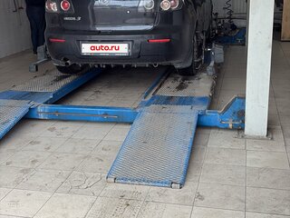 2008 Mazda 3 I (BK) Рестайлинг, чёрный, 250000 рублей, вид 3
