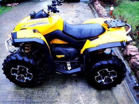 2010 BRP Can-Am Renegade 800, жёлтый, 600000 рублей, вид 4