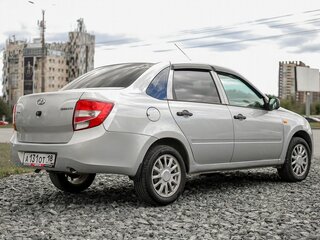 2015 Lada (ВАЗ) Granta I, серебристый, 409000 рублей, вид 5