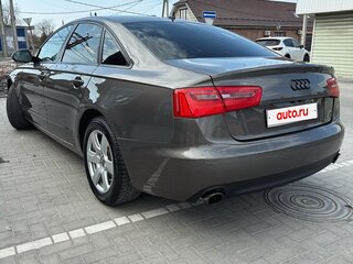 2013 Audi A6 IV (C7), коричневый, 1400000 рублей, вид 3