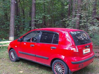 2009 Hyundai Getz I Рестайлинг, красный, 333000 рублей, вид 5