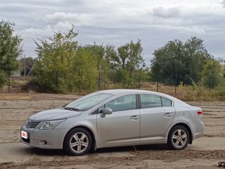 2009 Toyota Avensis III, серебристый, 1199000 рублей, вид 4