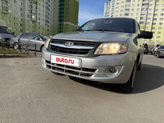 2013 Lada (ВАЗ) Granta I, серебристый, 339000 рублей, вид 1