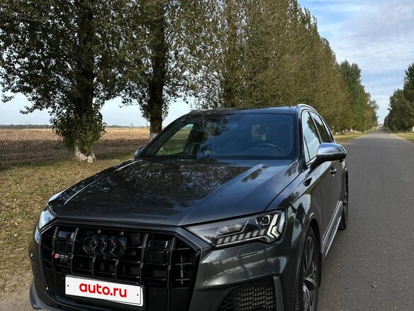 2021 Audi SQ7 I (4M) Рестайлинг, серый, 5490000 рублей - вид 7