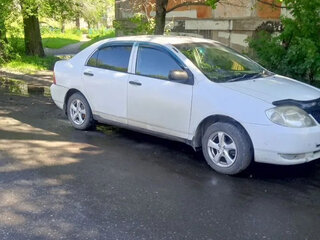 2001 Toyota Corolla IX (E120, E130), белый, 280000 рублей, вид 2
