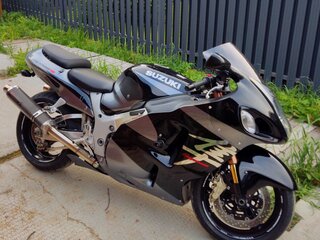 2004 Suzuki GSX 1300 R Hayabusa, серый, 630000 рублей, вид 3