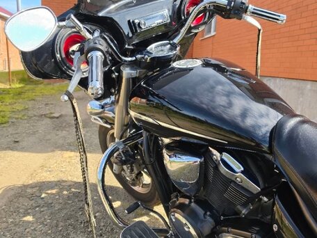 2007 Yamaha XVS1300, чёрный, 600000 рублей, вид 2