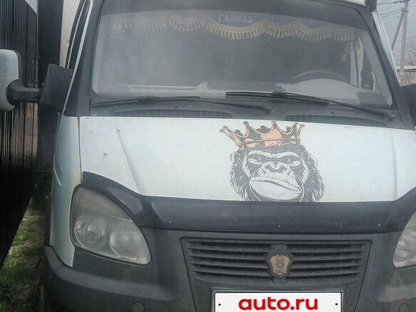 2008 ГАЗ ГАЗель (3302), белый, 1100000 рублей