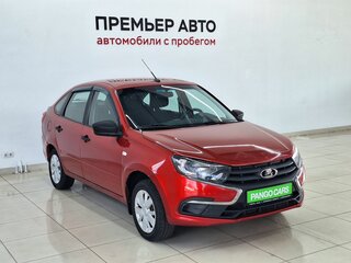 2019 Lada (ВАЗ) Granta I Рестайлинг, красный, 510000 рублей, вид 3