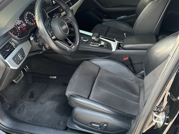 2018 Audi A4 V (B9), чёрный, 2500000 рублей - вид 6