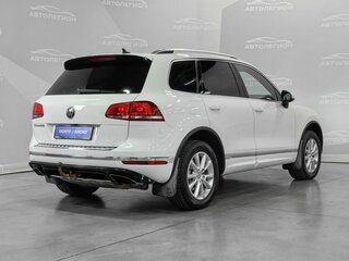2016 Volkswagen Touareg II Рестайлинг, белый, 3100000 рублей, вид 5