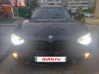 2012 BMW 1 серии 118i II (F20/F21), чёрный, 1040000 рублей, вид 2