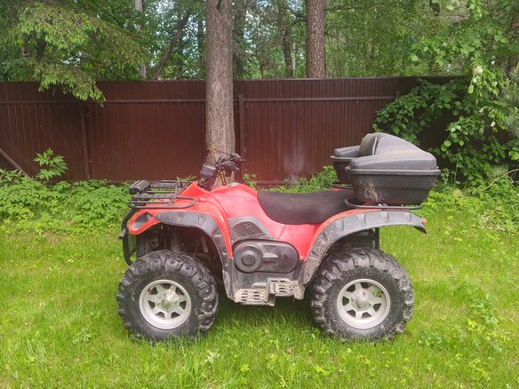 2012 Stels ATV-500, красный, 299000 рублей