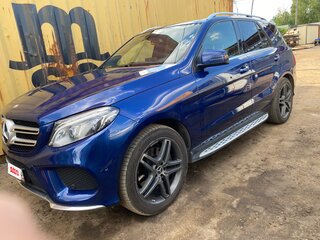 2016 Mercedes-Benz GLE 400 9G-Tronic I (W166), синий, 3000000 рублей, вид 1