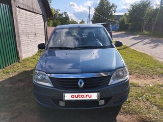 2011 Renault Logan I Рестайлинг, синий, 300000 рублей, вид 1