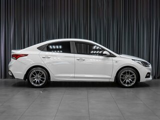 2017 Hyundai Solaris II, белый, 1359000 рублей, вид 5