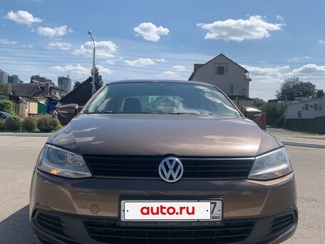 2012 Volkswagen Jetta VI, коричневый, 679000 рублей, вид 2