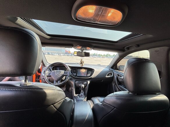 2013 Dodge Dart PF, оранжевый, 830000 рублей - вид 16