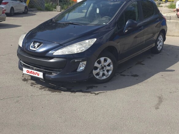 2011 Peugeot 308 I, синий