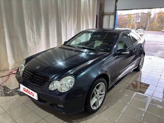 2003 Mercedes-Benz C-Класс 180 II (W203), чёрный, 600000 рублей, вид 5