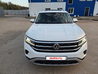 2020 Volkswagen Atlas I Рестайлинг, белый, 3650000 рублей, вид 3
