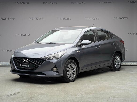 2020 Hyundai Solaris II Рестайлинг, серый