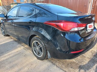 2014 Hyundai Elantra V (MD) Рестайлинг, чёрный, 1000000 рублей, вид 3