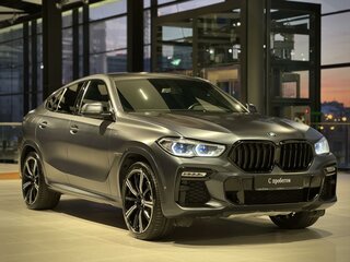 2021 BMW X6 40i III (G06), серый, 7400000 рублей, вид 5