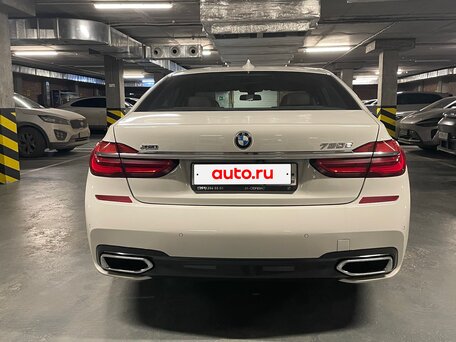 2015 BMW 7 серии 730d xDrive VI (G11/G12), белый, 4900000 рублей, вид 5