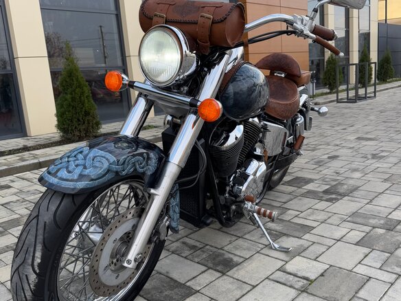 2003 Honda Shadow 750, синий, 690000 рублей - вид 22