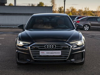 2020 Audi A6 45 TFSI V (C8), синий, 3798000 рублей, вид 2