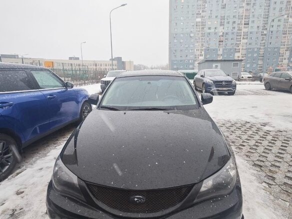 2007 Subaru Impreza III, чёрный, 450000 рублей - вид 9