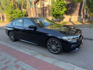 2019 BMW 5 серии 530d xDrive VII (G30/G31/G38), синий, 3700000 рублей, вид 1