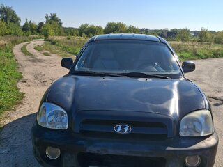 2008 Hyundai Santa Fe Classic Classic, чёрный, 480000 рублей, вид 3