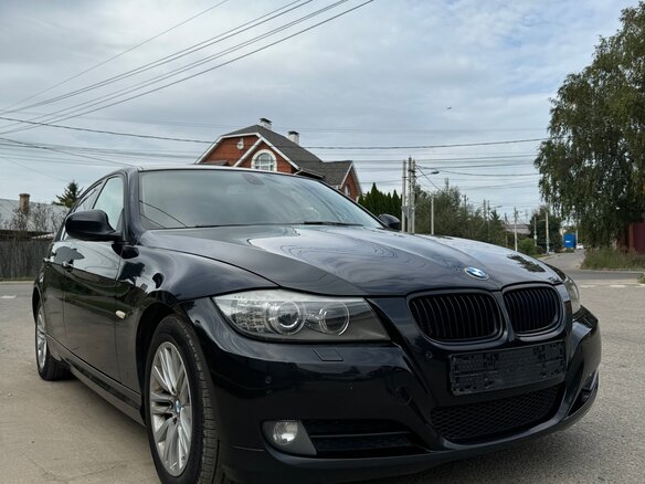 2011 BMW 3 серии 320i V (E90/E91/E92/E93) Рестайлинг, чёрный, 1200000 рублей - вид 7