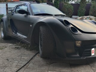 2003 Smart Roadster, чёрный, 900000 рублей, вид 1