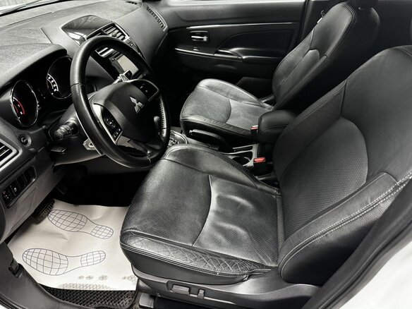 2014 Mitsubishi ASX I Рестайлинг, белый, 1139000 рублей - вид 22