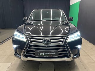 2018 Lexus LX 570 III Рестайлинг 2, чёрный, 7900000 рублей, вид 2