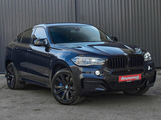 2018 BMW X6 40d II (F16), чёрный, 4000000 рублей, вид 3