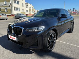 2021 BMW X4 M40i II (G02) Рестайлинг, синий, 5200000 рублей, вид 3