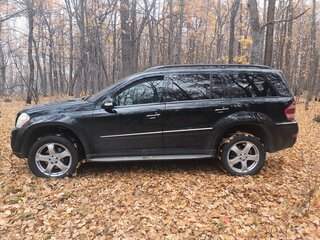 2007 Mercedes-Benz GL-Класс 450 I (X164), чёрный, 1350000 рублей, вид 2