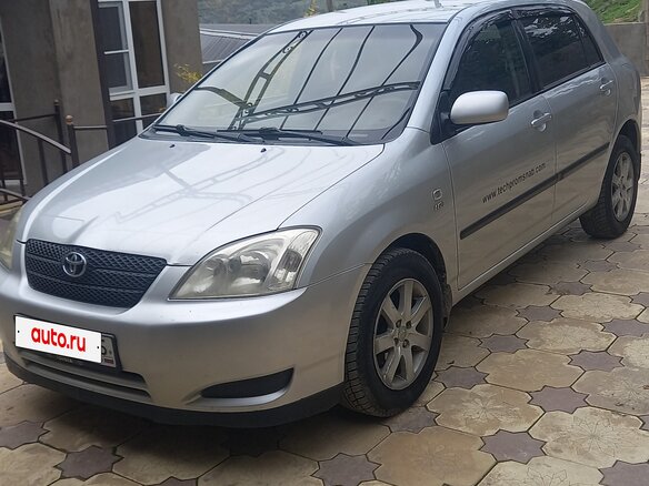 2003 Toyota Corolla IX (E120, E130) Рестайлинг, серебристый, 570000 рублей