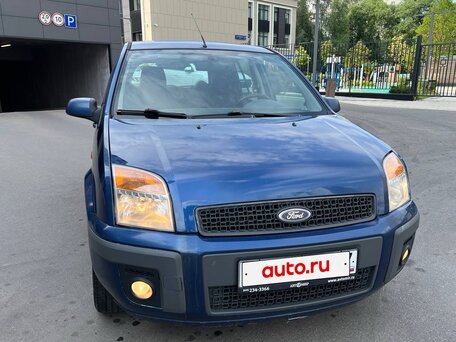2008 Ford Fusion I Рестайлинг, синий, 435000 рублей, вид 2